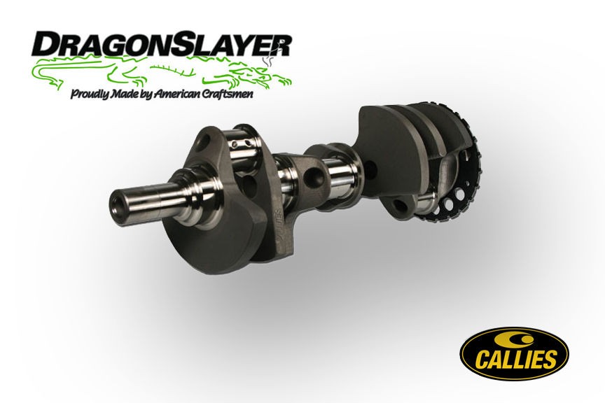 CALLIES DRAGON SLAYER CRANKSHAFTS LS1 4.250 STROKE, 2.1 JOURNALS, 2 