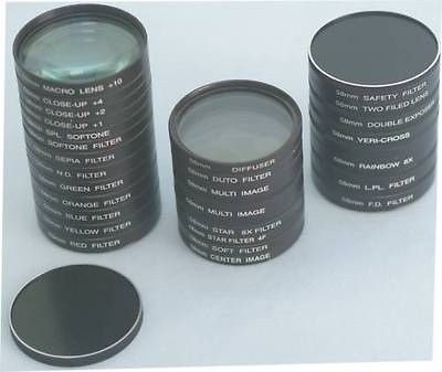   LENS FILTER Color UV Star Close up KIT CANON EOSREBELT3i 5D7D XM1 GL2