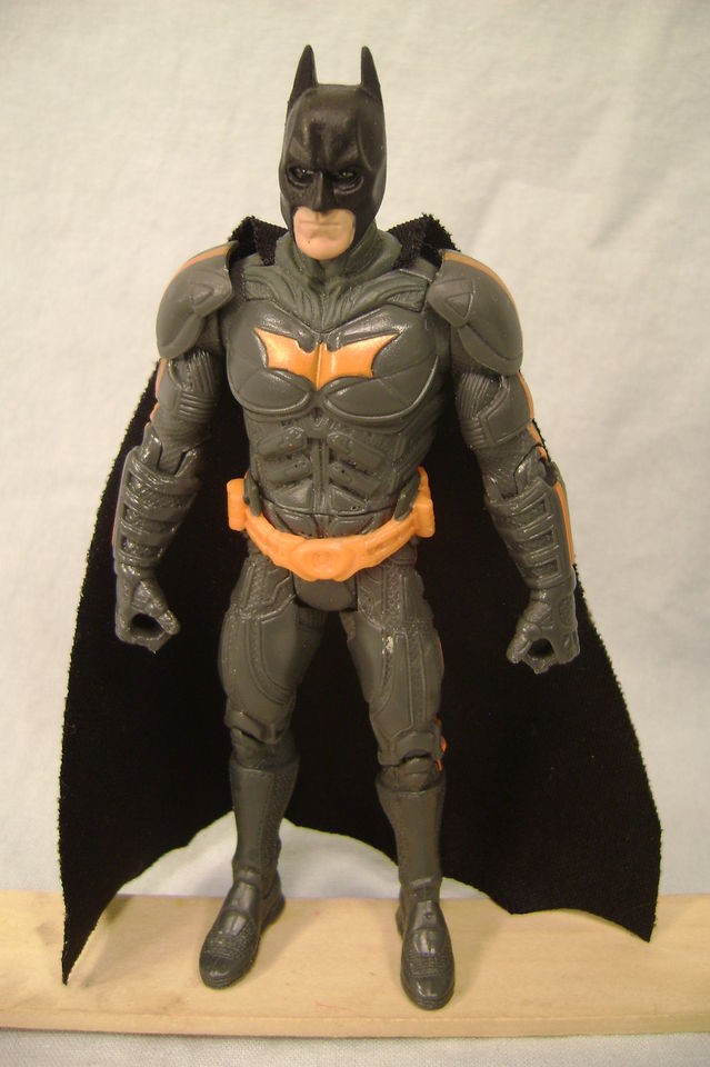 BATMAN BEGINS LOOSE 5 FIGURE NICE DARK KNIGHT FIGURE CLOTH CAPE ZZ