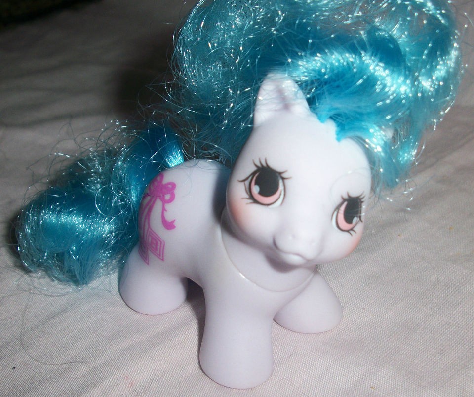 Vintage My Little Pony Teeny Tiny Ponies Little Giggles   Excellent 