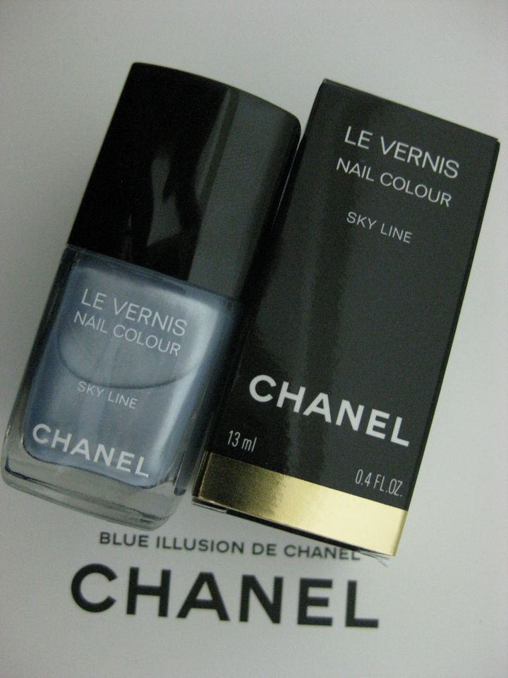 New CHANEL BLUE ILLUSION DE CHANEL Collection Le Vernis * SKY LINE 