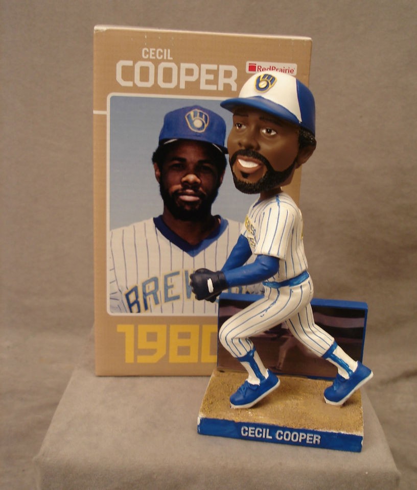 cecil cooper bobblehead in Sports Mem, Cards & Fan Shop