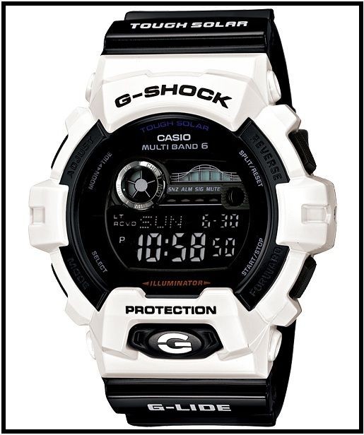 Casio G Shock GWX8900B 7CR Tough Solar Multi Band Atomic Timekeeping 