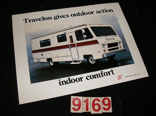 Georgie Boy Travelon Motorhome Sales Sheet Undated