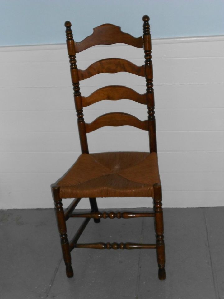 antique ladder back chairs in Chairs