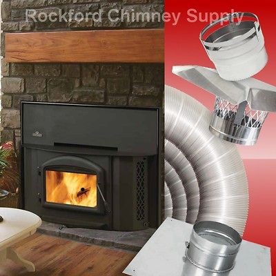 Napoleon 1402 Wood Insert with 6x15 Chimney Liner Kit