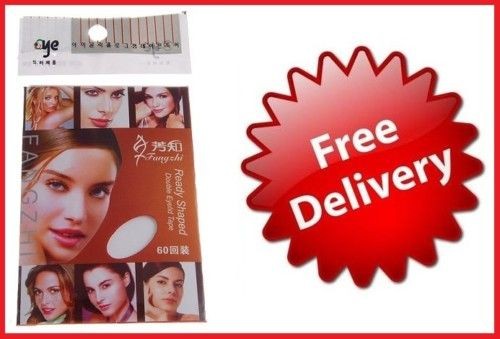 Transparent Double Eyelid Tape (60 Pieces Per Pack)