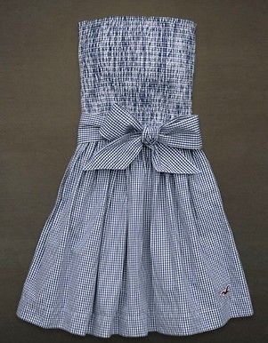 NWT HOLLISTER & CO WOMEN MOORS PARK CHECKERED DRESS M