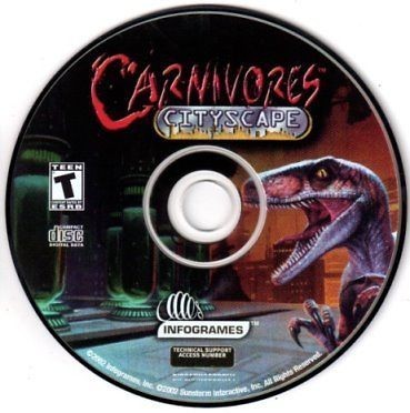 CARNIVORES CITYSCAPE Dinosaur PC Game NEW CD