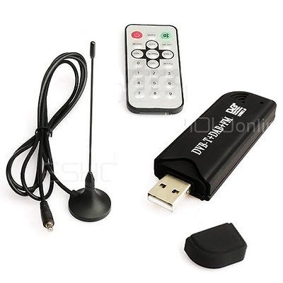   DAB Digital TV FM Stick Tuner Receiver Adapter Dongle USB 2.0 TV To PC