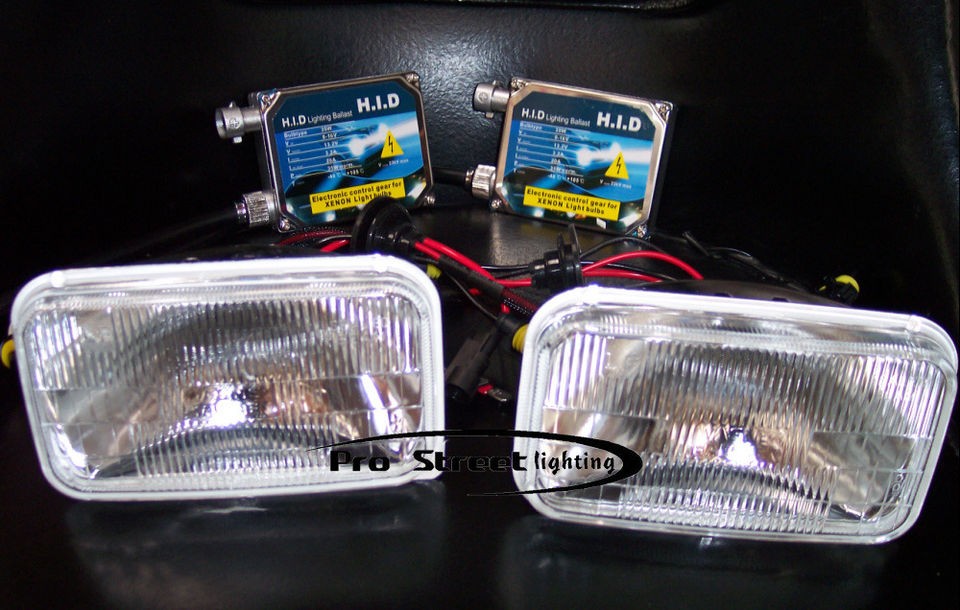 4703 HID 6K EURO CONVERSION KIT H4703 6000K NEW SUPERWHITE w BLUE TINT