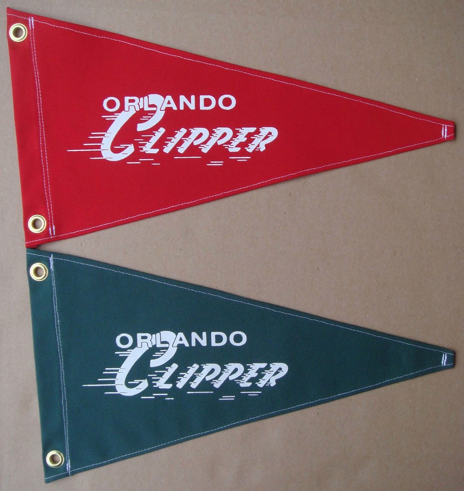 Orlando Clipper Vintage Style Boat Flag Pennant Retro Nautical 