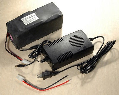 48V/48.1V/46.8V(13S) 10Ah Li Ion Battery w/ BMS+2A Charger for ebike 