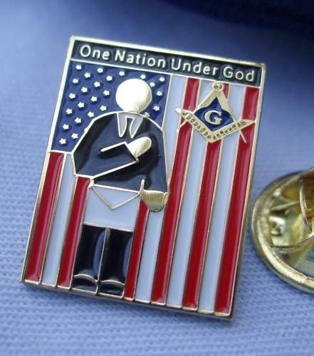 mason pin in Cufflinks, Studs & Lapel Pins