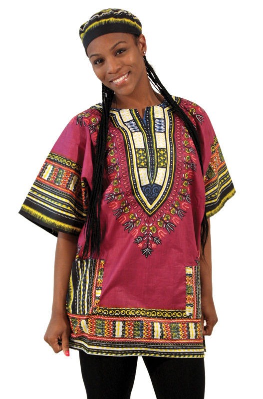 AFRICAN STYLE DASHIKI SHIRT HIPPIE SHIRTS MENS UNISEX TRADITIONAL 