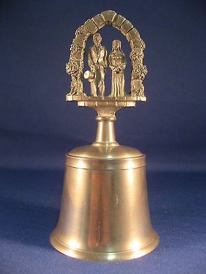 CROWN & ROSE PEWTER WEDDING BELL LIMITED EDITION EXCELLENT CONDITION 