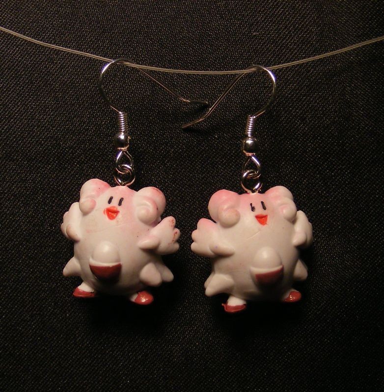 Cute Custom Pokemon Earrings Pendant Charm Jewelry