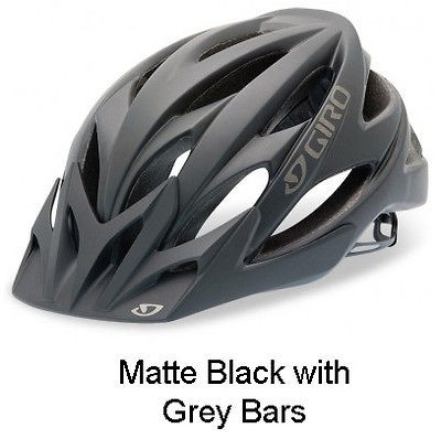 Giro Cycling Helmet Xar Matte Black Grey Bars Bike Mountain Dirt New