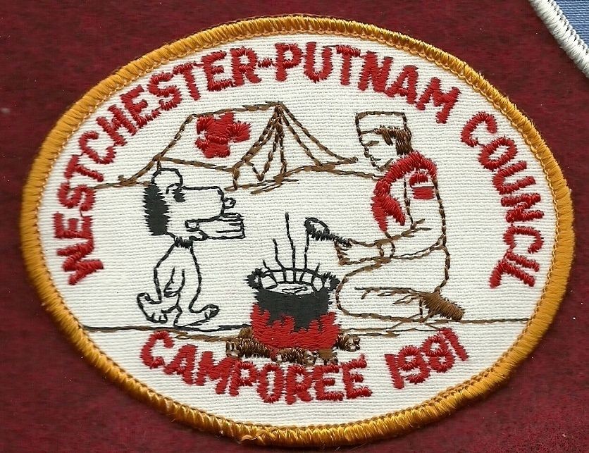 VINTAGE BOY SCOUT   1970 TREK O REE PATCH   WICCOPEE DISTRICT   NEW 