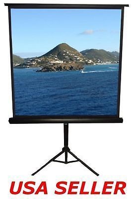 Tripod Portable Projector Projection Screen, 11 Aspect Ratio, Matte 