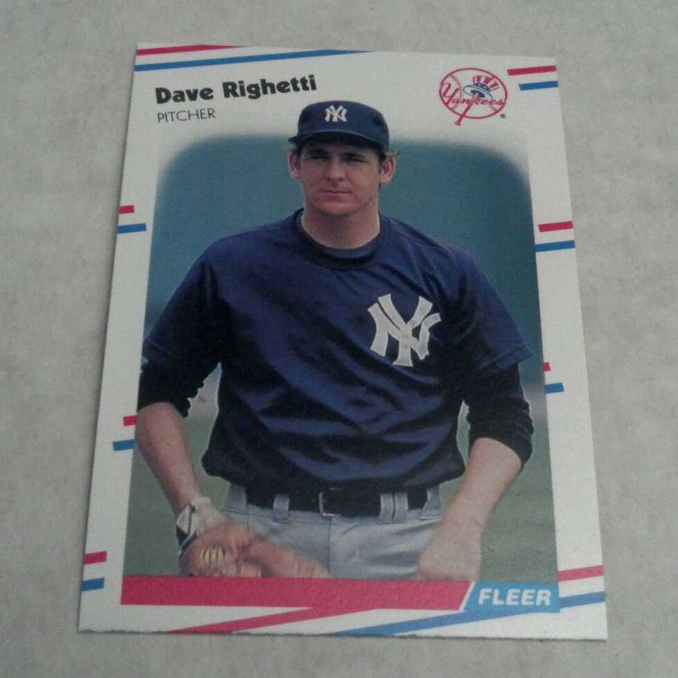 DAVE RIGHETTI 1988 FLEER