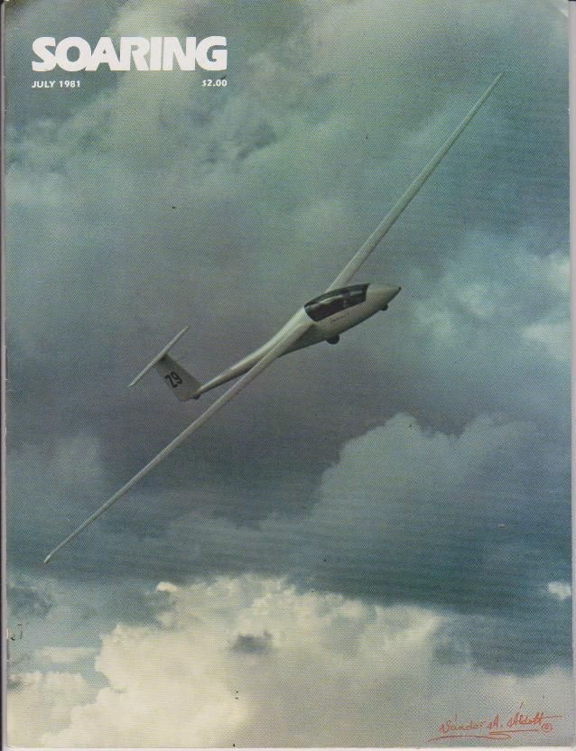 Soaring & Motorgliding Magazine (July 1981) Janus C / The G.R.3 