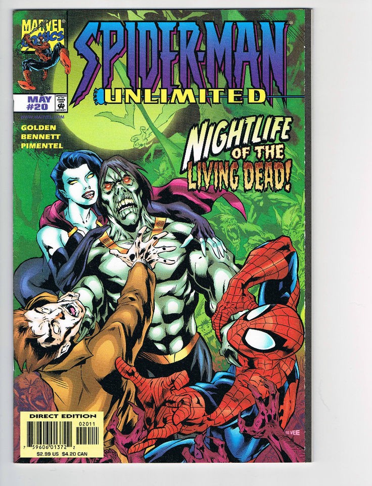 SPIDER MAN UNLIMITED, NIGHTMARE OF THE LIVING DEAD