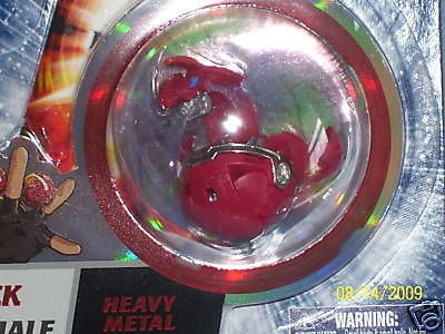 BAKUGAN Heavy Metal Pyrus Red DELTA DRAGONOID ll Drago