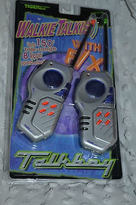 NEW vtg Walkie Talkie TALKBOY talk boy HOME ALONE NIP Silver TIGER 