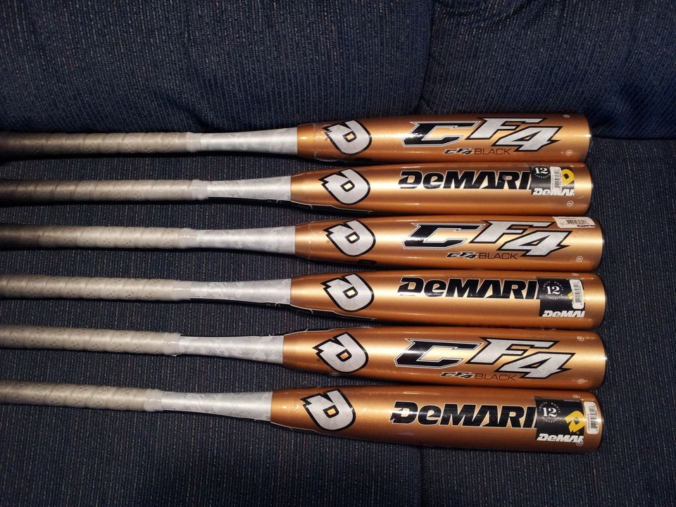 DEMARINI CF4 BLACK 29/21 ( 8) BIG BARREL BASEBALL BAT, CFR10,NIW