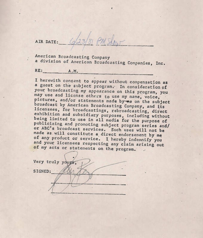 JERRY BROWN  Signed Document as CA Gov 1981  Gov again?