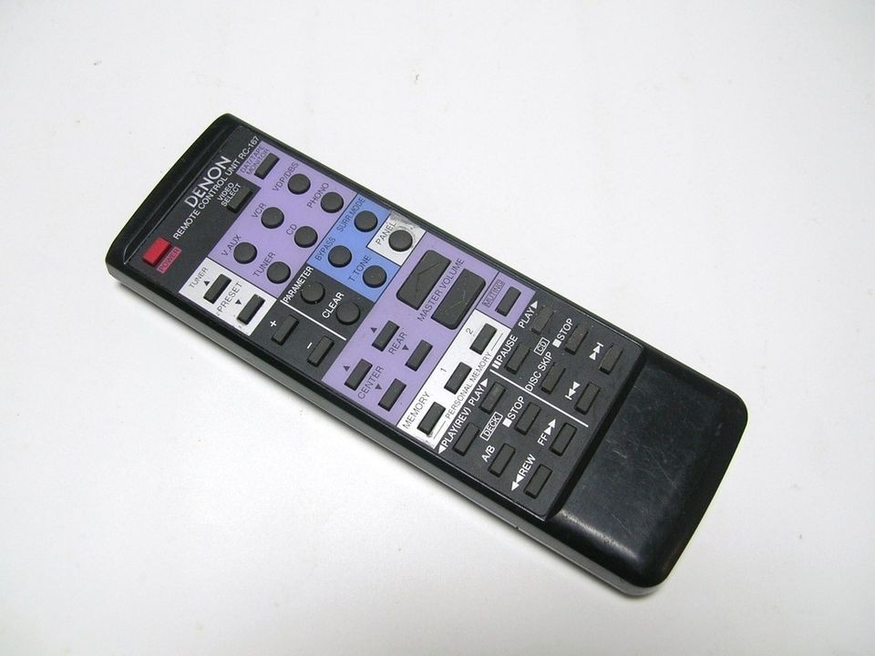 Denon RC 167 Remote Control for AVR 1000 AVR 1000KEU