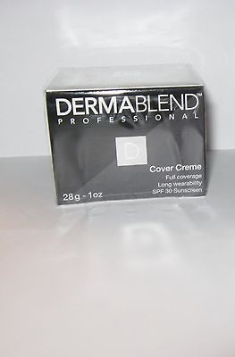 DERMABLEND COVER CREME CHROMA 1 1/4 ALMOND BEIGE 1.0 oz.NIB NEW IN BOX 