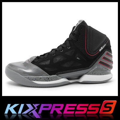 Adidas Adizero Rose 2.5 [G48886] Derrick Rose Metallic Silver/Black R 