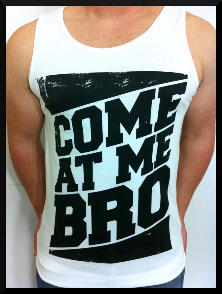 MENS NEW FUNNY SLOGAN RETRO DESIGNER 61 MMA SEXY FESTIVAL SINGLET SIZE 