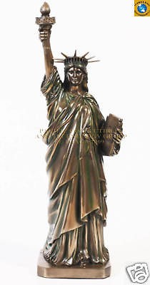 STATUE OF LIBERTY 12 TALL PREMIUM FIGURINE NEW YORK SYMBOL OF FREEDOM