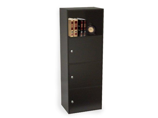 Convenience Concepts XTRA Storage Three (3) Door Cabinet   Black