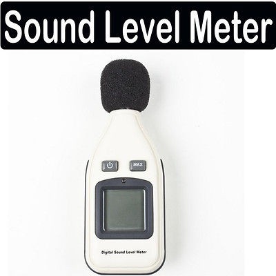 LCD Audio Digital Sound Noise Level Meter Decibel Measure Monitor 