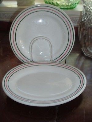 vintage restaurant dishes