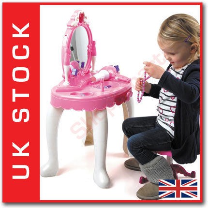 TOYRIFIC GLAMOUR MIRROR PLAY SET MAKEUP GIRLS KIDS PRESENT DRESSING 