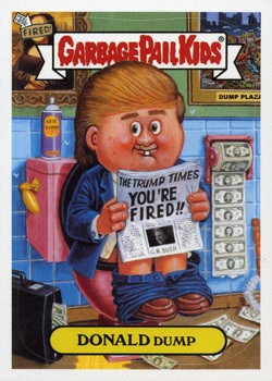 GARBAGE PAIL KIDS 2004 ANS3 ANS 3 7a DONALD DUMP trump