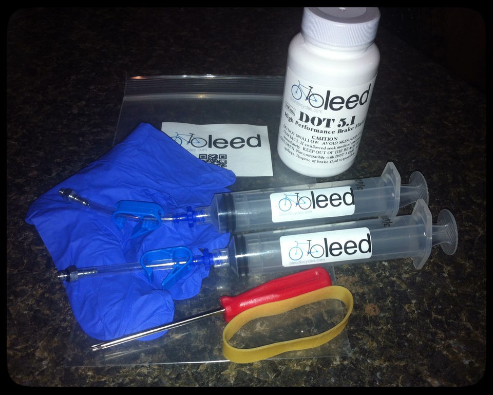 Avid Disc Brake Bleed Kit, Juicy, Elixir brakes, DOT 5.1, Extras USA