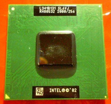 Mobile Intel® Celeron® SL6VJ Processor 2.00 GHz, 256K Cache, 400 MHz 