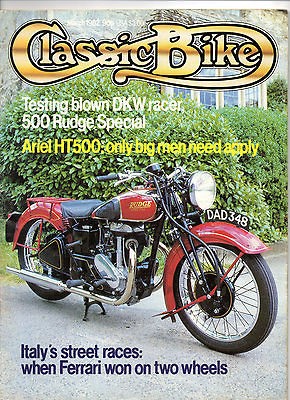   82,500 Rudge Special,Ariel HT500,250 DKW,Italian Racing,500cc Douglas