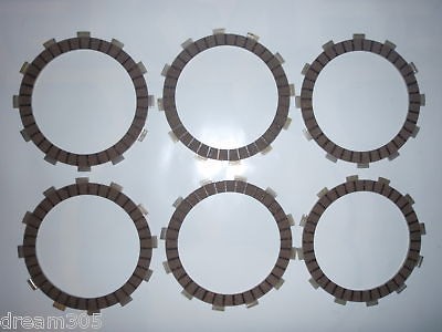 Honda 305 C77 C72 250 Dream 6pc Clutch Disc Set 1960 1961 1964 1965 