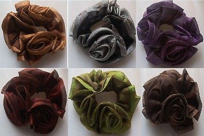 Dressy Hair Scrunchies Womens Accessories Ballet Dance Gymnastics 