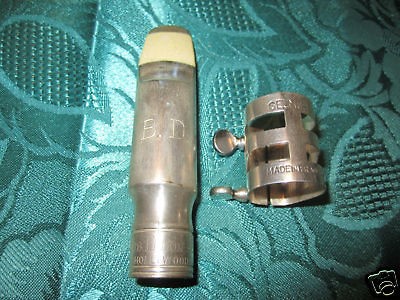 BOB DUKOFF HOLLYWOOD TENOR SAX MOUTHPIECE RARE