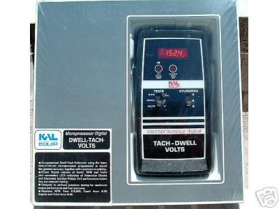   COMPUTERIZED MICROPROCESSOR DIGITAL DWELL/TACH/VOLTS 12 OR 24V USA(u