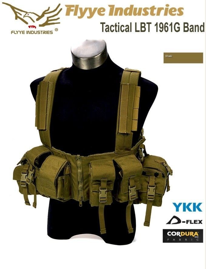 Flyye Tactical LBT 1961G Band KH 1000D Cordura FY VT C014 KH