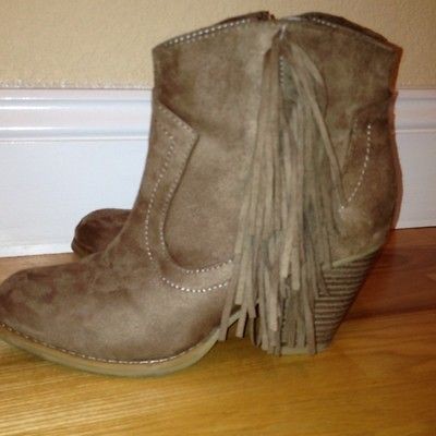 Forever 21 Fringe Ankle Boots Sam Edelman Zara 